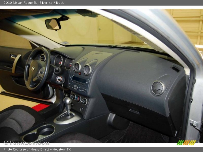 Silver Ice / Black 2010 Nissan Rogue SL