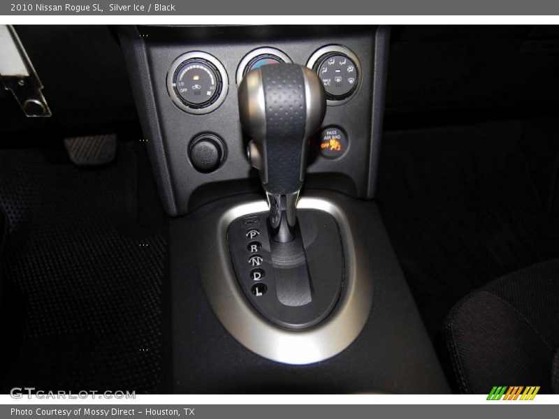 Silver Ice / Black 2010 Nissan Rogue SL