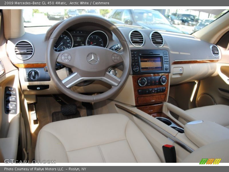 Arctic White / Cashmere 2009 Mercedes-Benz GL 450 4Matic
