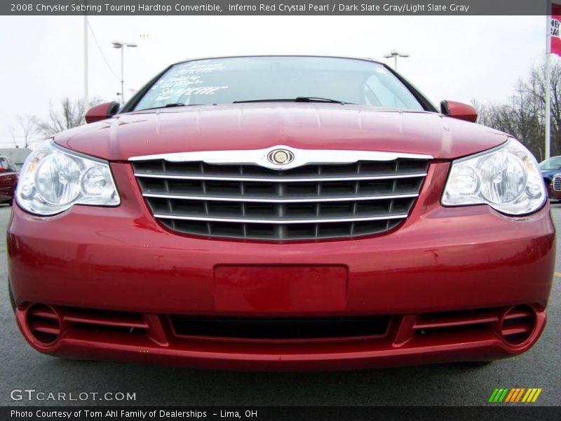 Inferno Red Crystal Pearl / Dark Slate Gray/Light Slate Gray 2008 Chrysler Sebring Touring Hardtop Convertible