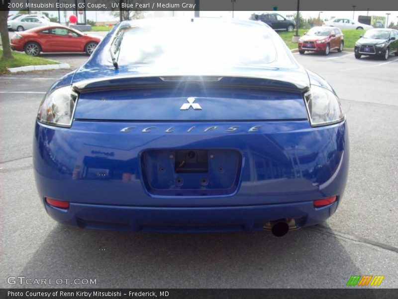 UV Blue Pearl / Medium Gray 2006 Mitsubishi Eclipse GS Coupe