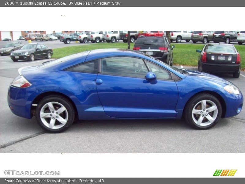 UV Blue Pearl / Medium Gray 2006 Mitsubishi Eclipse GS Coupe