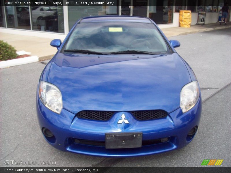 UV Blue Pearl / Medium Gray 2006 Mitsubishi Eclipse GS Coupe