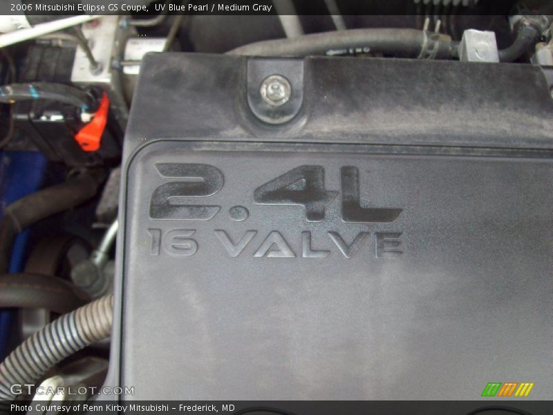 UV Blue Pearl / Medium Gray 2006 Mitsubishi Eclipse GS Coupe