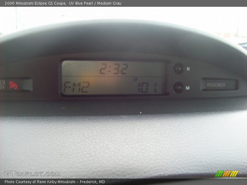 UV Blue Pearl / Medium Gray 2006 Mitsubishi Eclipse GS Coupe