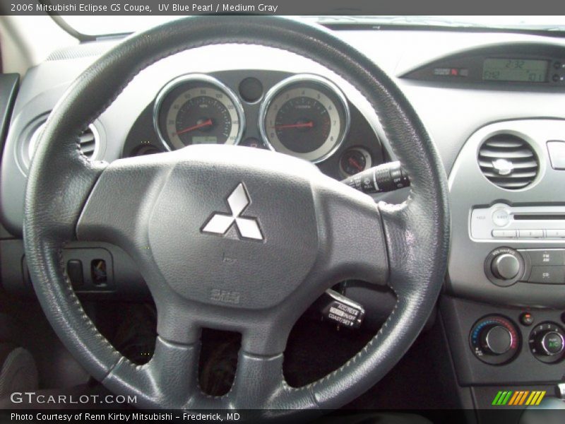 UV Blue Pearl / Medium Gray 2006 Mitsubishi Eclipse GS Coupe