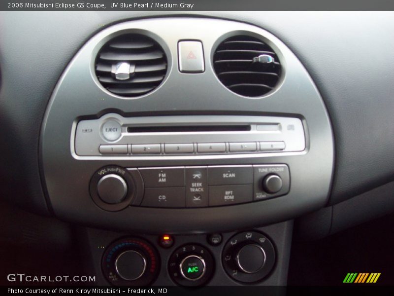 UV Blue Pearl / Medium Gray 2006 Mitsubishi Eclipse GS Coupe