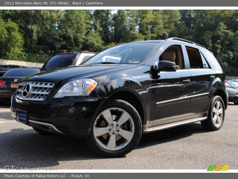 Black / Cashmere 2011 Mercedes-Benz ML 350 4Matic