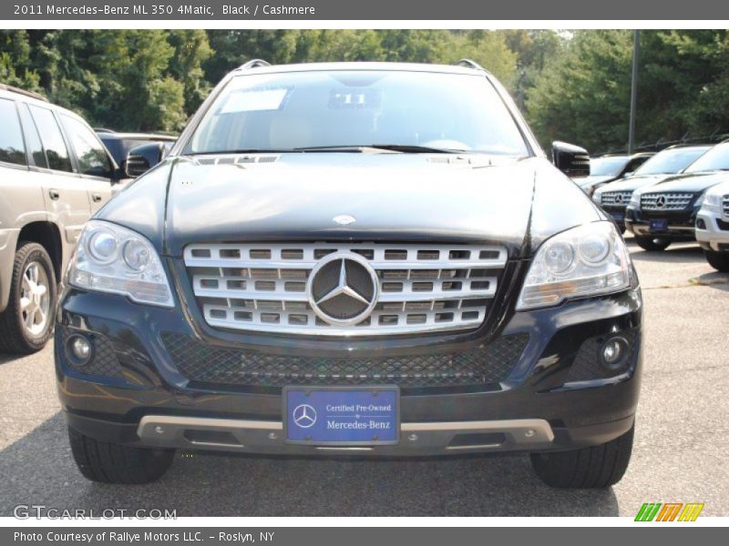 Black / Cashmere 2011 Mercedes-Benz ML 350 4Matic
