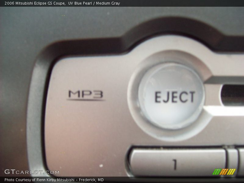 UV Blue Pearl / Medium Gray 2006 Mitsubishi Eclipse GS Coupe