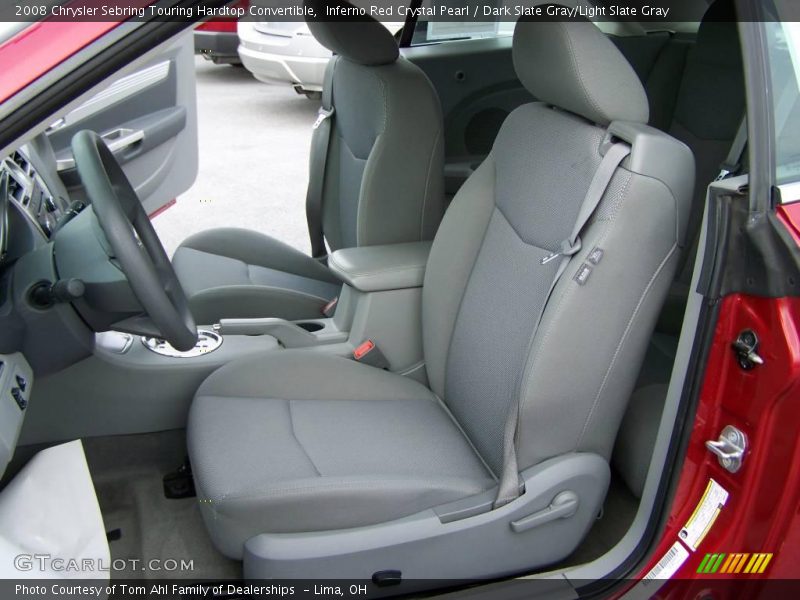 Inferno Red Crystal Pearl / Dark Slate Gray/Light Slate Gray 2008 Chrysler Sebring Touring Hardtop Convertible