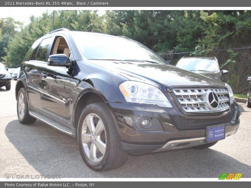 Black / Cashmere 2011 Mercedes-Benz ML 350 4Matic