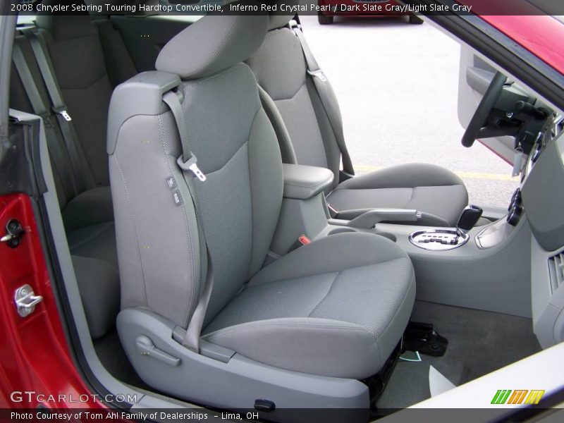 Inferno Red Crystal Pearl / Dark Slate Gray/Light Slate Gray 2008 Chrysler Sebring Touring Hardtop Convertible