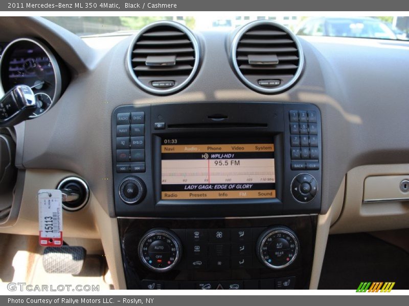 Black / Cashmere 2011 Mercedes-Benz ML 350 4Matic