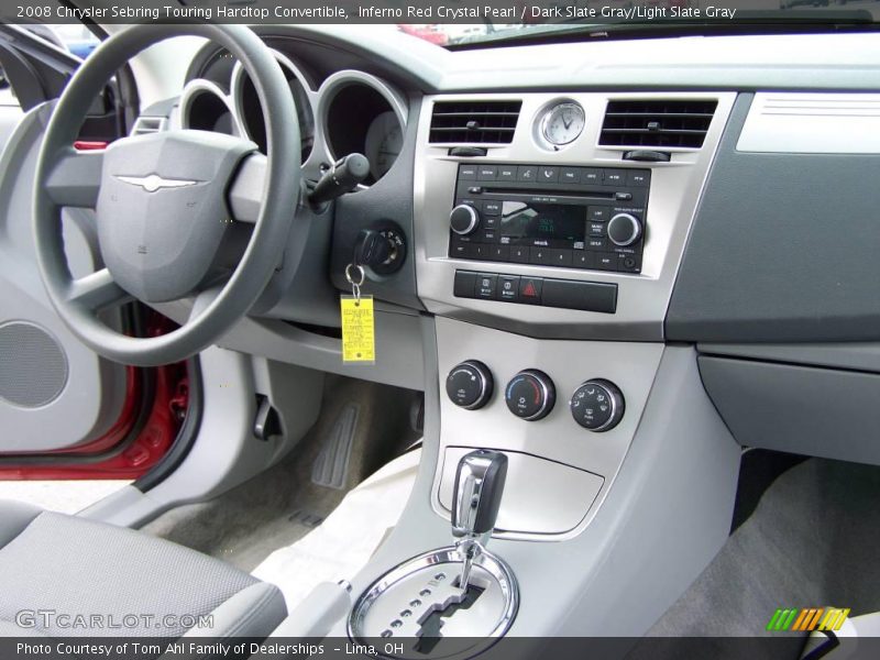 Inferno Red Crystal Pearl / Dark Slate Gray/Light Slate Gray 2008 Chrysler Sebring Touring Hardtop Convertible