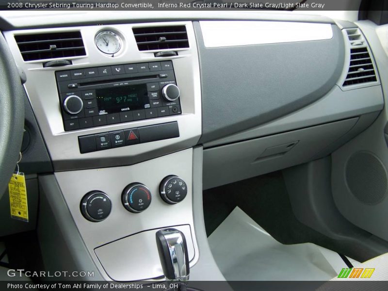 Inferno Red Crystal Pearl / Dark Slate Gray/Light Slate Gray 2008 Chrysler Sebring Touring Hardtop Convertible
