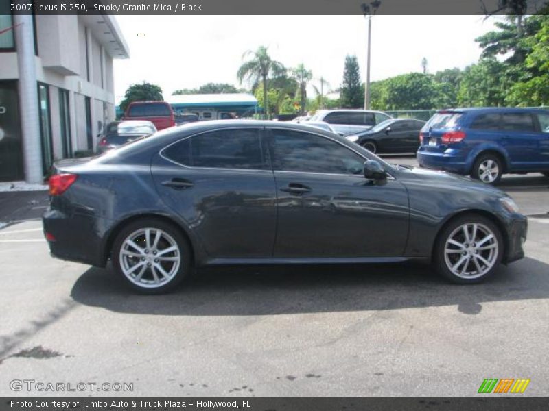 Smoky Granite Mica / Black 2007 Lexus IS 250