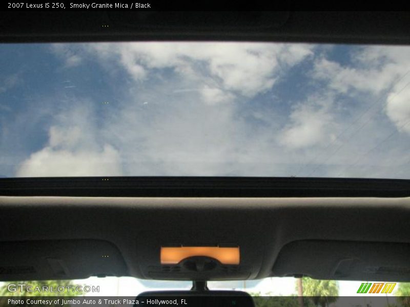 Smoky Granite Mica / Black 2007 Lexus IS 250