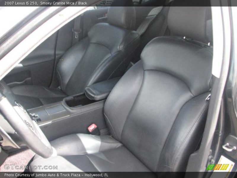 Smoky Granite Mica / Black 2007 Lexus IS 250