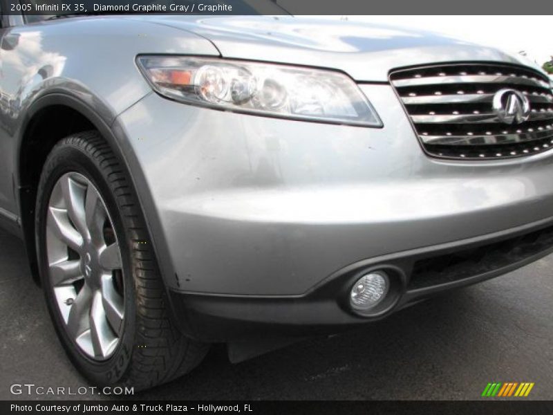 Diamond Graphite Gray / Graphite 2005 Infiniti FX 35