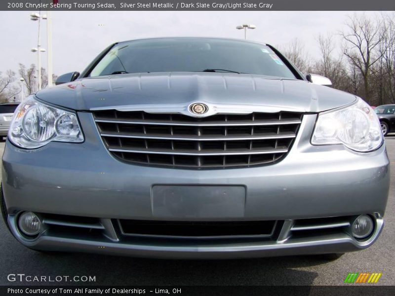 Silver Steel Metallic / Dark Slate Gray/Light Slate Gray 2008 Chrysler Sebring Touring Sedan