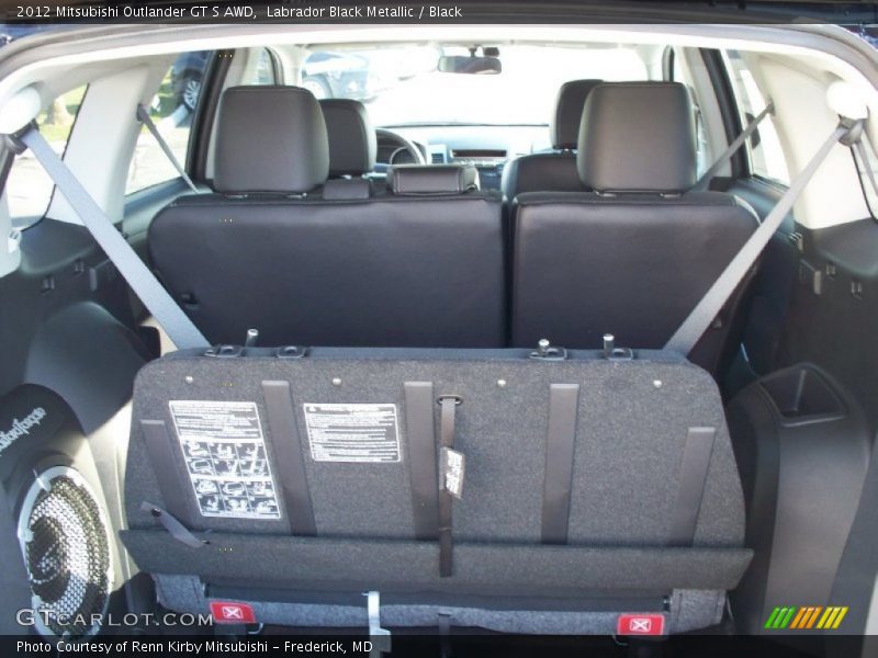 Labrador Black Metallic / Black 2012 Mitsubishi Outlander GT S AWD
