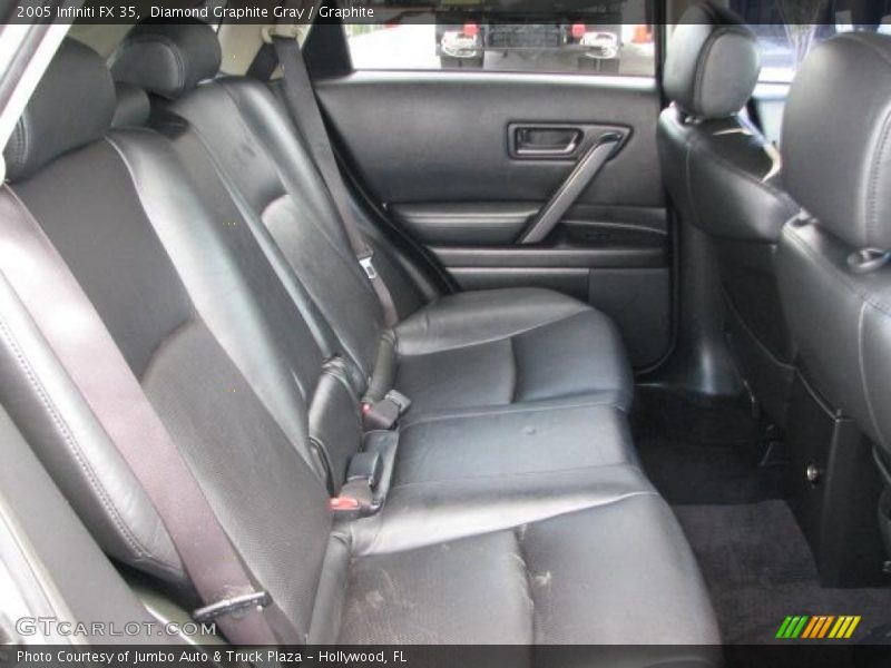 Diamond Graphite Gray / Graphite 2005 Infiniti FX 35