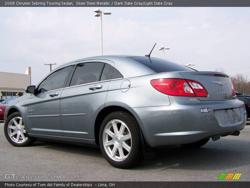 Silver Steel Metallic / Dark Slate Gray/Light Slate Gray 2008 Chrysler Sebring Touring Sedan