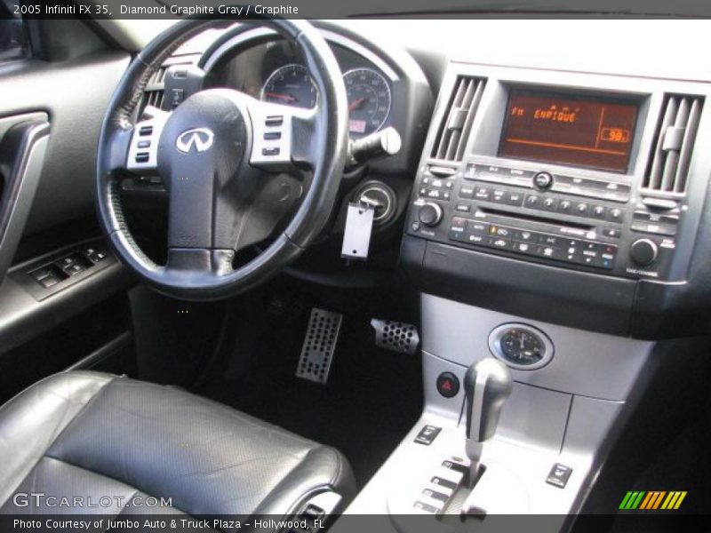 Diamond Graphite Gray / Graphite 2005 Infiniti FX 35