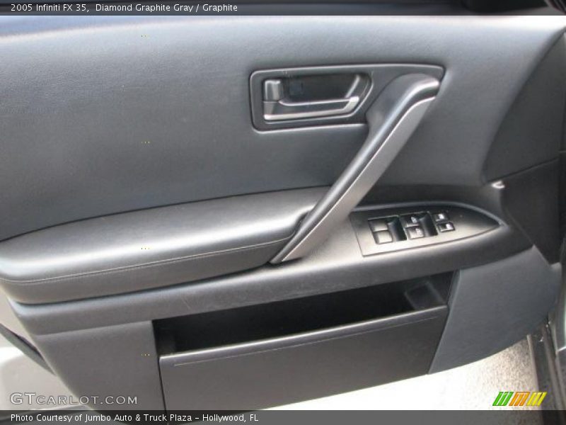 Diamond Graphite Gray / Graphite 2005 Infiniti FX 35