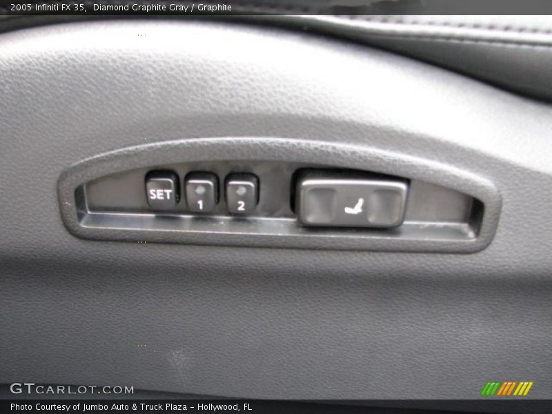 Diamond Graphite Gray / Graphite 2005 Infiniti FX 35