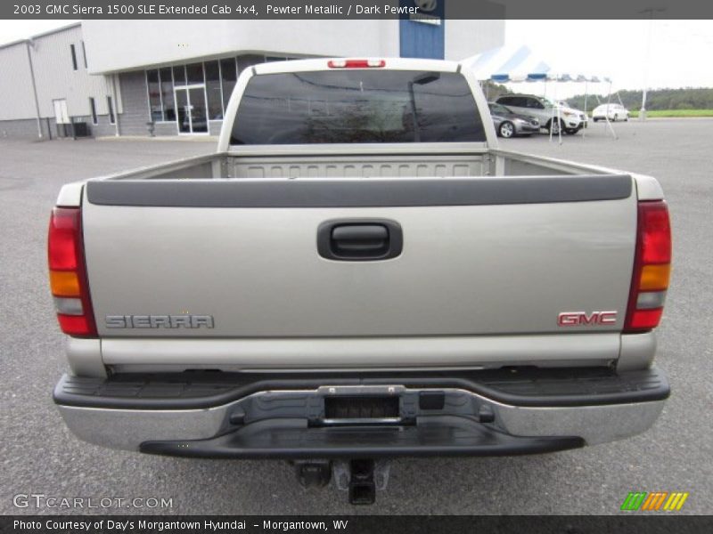 Pewter Metallic / Dark Pewter 2003 GMC Sierra 1500 SLE Extended Cab 4x4