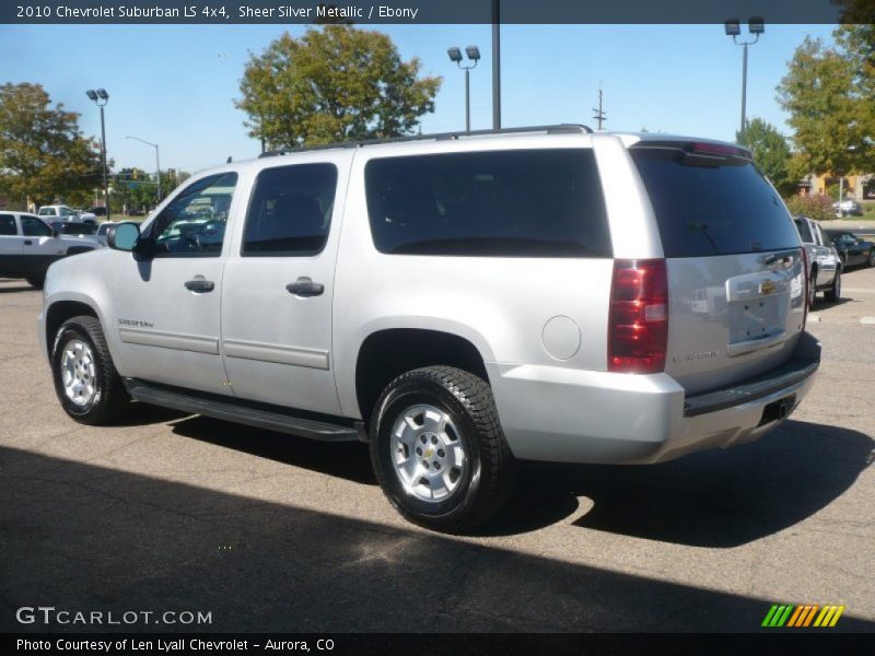 Sheer Silver Metallic / Ebony 2010 Chevrolet Suburban LS 4x4