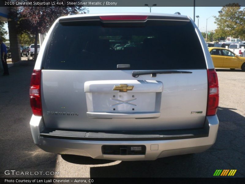 Sheer Silver Metallic / Ebony 2010 Chevrolet Suburban LS 4x4