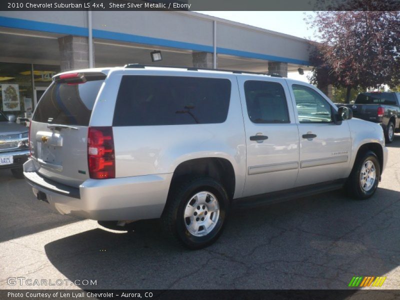Sheer Silver Metallic / Ebony 2010 Chevrolet Suburban LS 4x4