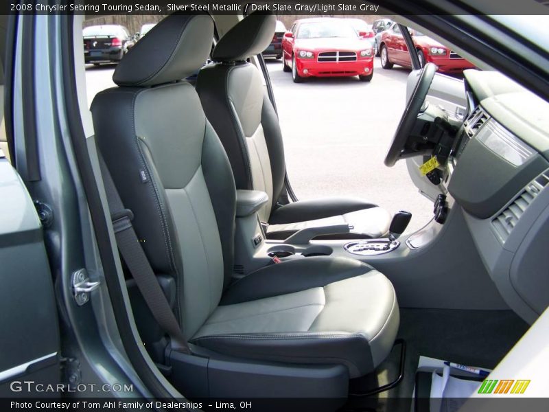 Silver Steel Metallic / Dark Slate Gray/Light Slate Gray 2008 Chrysler Sebring Touring Sedan