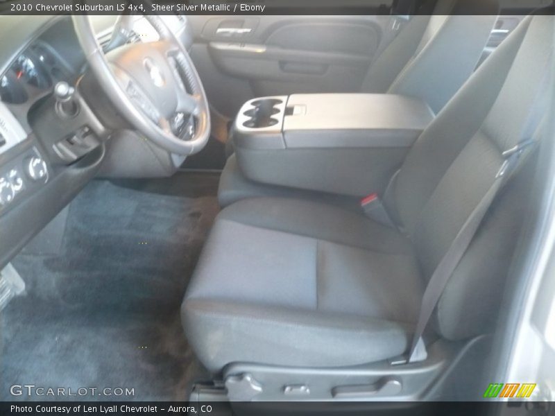 Sheer Silver Metallic / Ebony 2010 Chevrolet Suburban LS 4x4