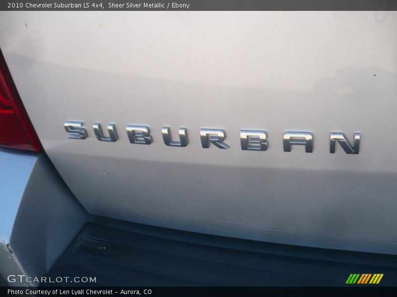 Sheer Silver Metallic / Ebony 2010 Chevrolet Suburban LS 4x4