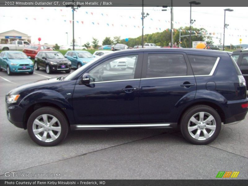  2012 Outlander GT Cosmic Blue Metallic
