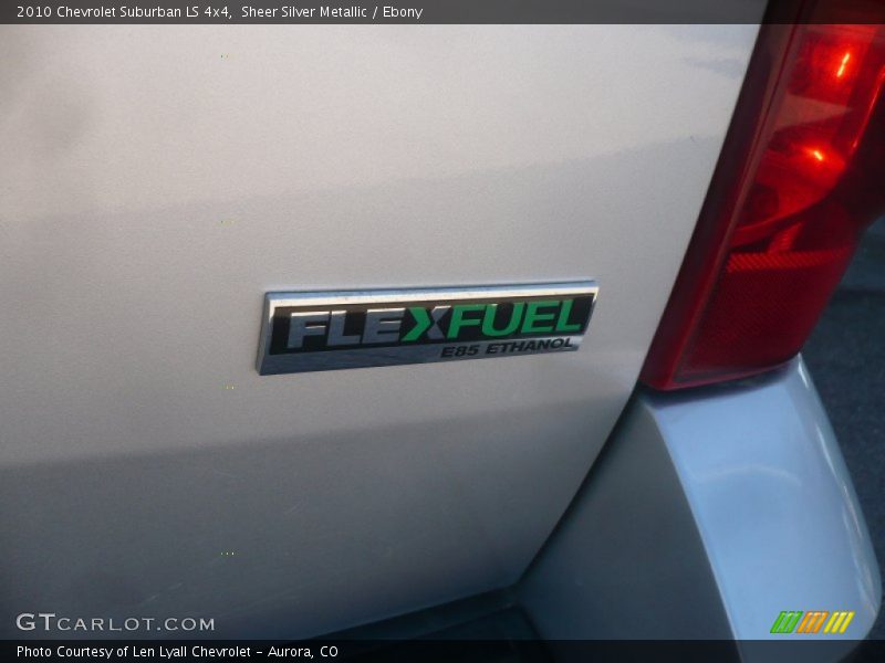 Sheer Silver Metallic / Ebony 2010 Chevrolet Suburban LS 4x4