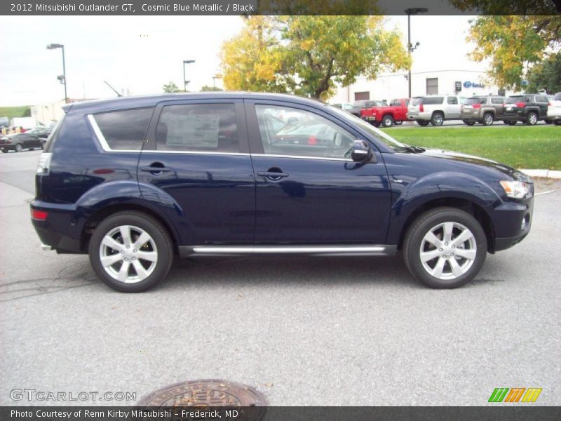  2012 Outlander GT Cosmic Blue Metallic