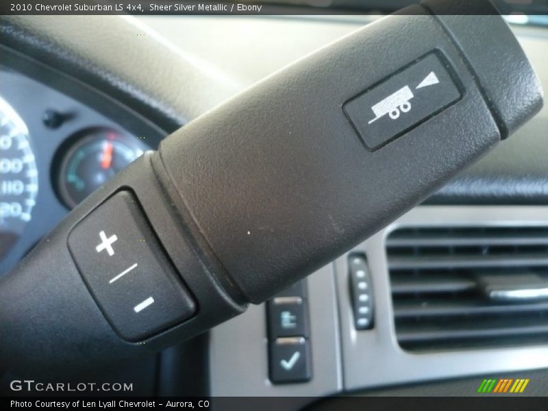 Sheer Silver Metallic / Ebony 2010 Chevrolet Suburban LS 4x4