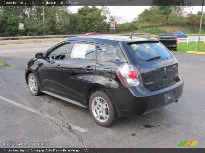 Jet Black Metallic / Ebony 2009 Pontiac Vibe 2.4