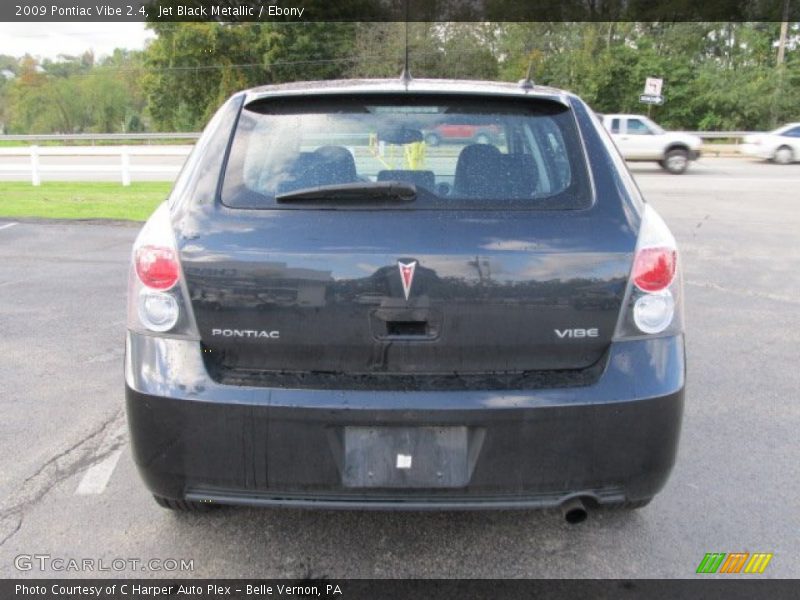 Jet Black Metallic / Ebony 2009 Pontiac Vibe 2.4