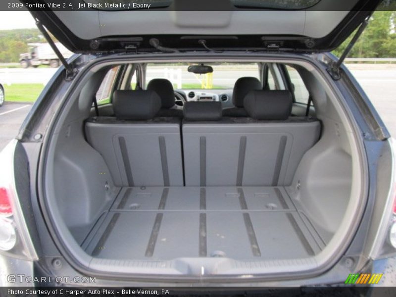 Jet Black Metallic / Ebony 2009 Pontiac Vibe 2.4