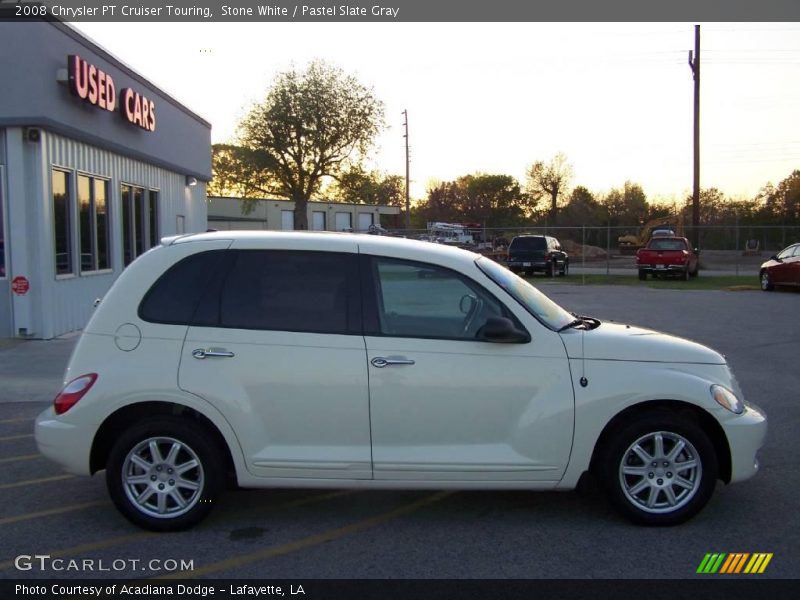 Stone White / Pastel Slate Gray 2008 Chrysler PT Cruiser Touring