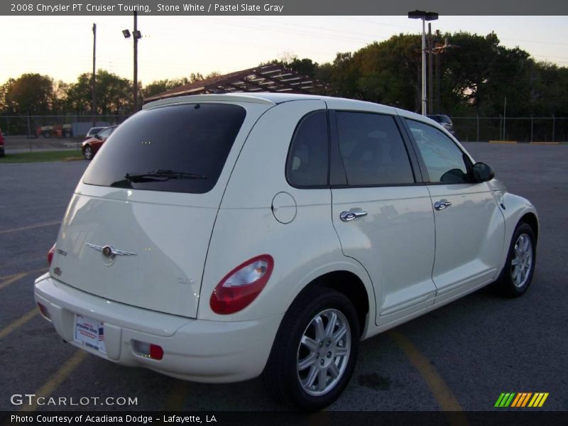 Stone White / Pastel Slate Gray 2008 Chrysler PT Cruiser Touring
