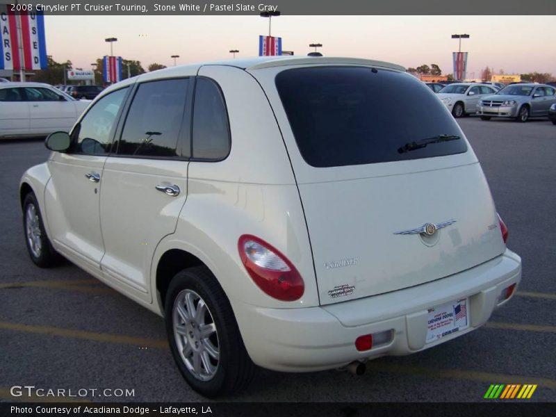 Stone White / Pastel Slate Gray 2008 Chrysler PT Cruiser Touring
