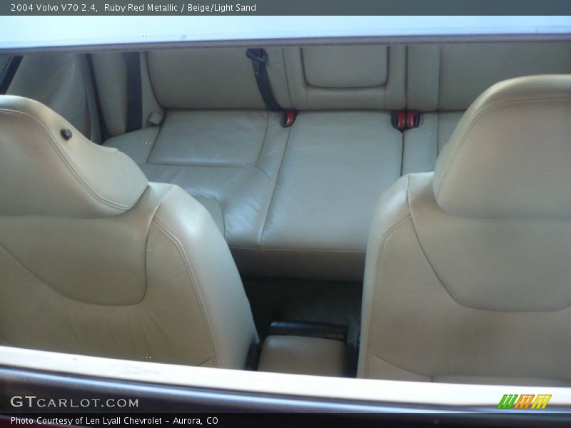 Ruby Red Metallic / Beige/Light Sand 2004 Volvo V70 2.4