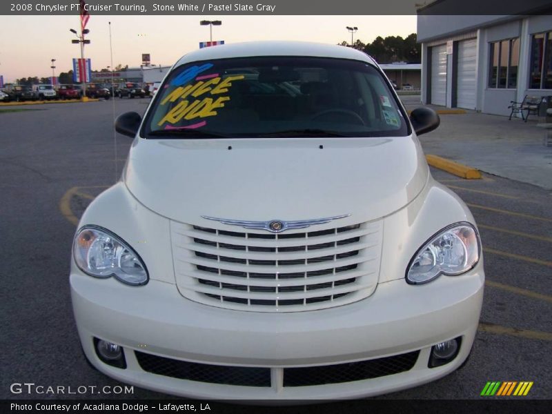 Stone White / Pastel Slate Gray 2008 Chrysler PT Cruiser Touring